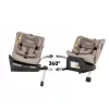 PETITE&MARS Autósülés Twistguard Pro i-Size Air 40-150 cm (0-36 kg) - Tan Brown