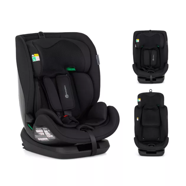PETITE&MARS Autósülés Prime Pro i-Size Air 76-150 cm (9-36 kg) - Coal Black
