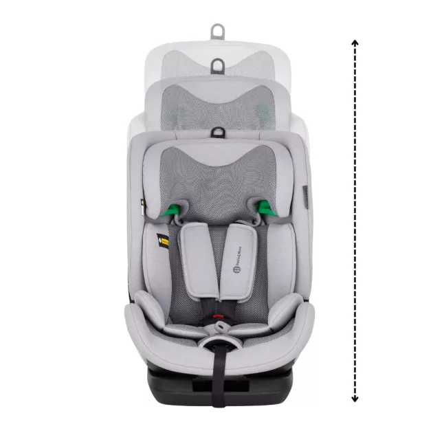 PETITE&MARS Autósülés Prime Pro i-Size Air 76-150 cm (9-36 kg) - Gentle Grey