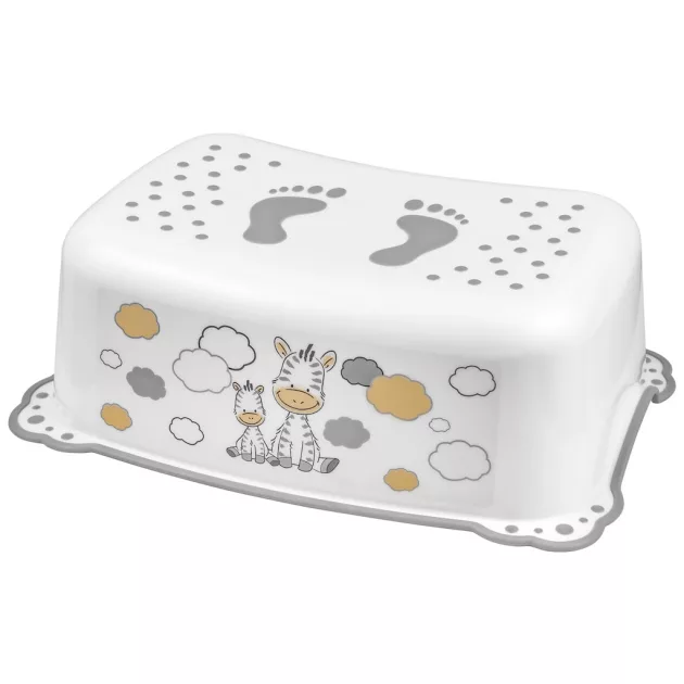 Maltex Csúszásmentes Zebra fellépő - Fehér/Szürke