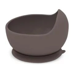   Petite&Mars Szilikon tál tapadókoronggal Take&Match Bitter Cocoa 6m+