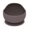 Petite&Mars Szilikon tál tapadókoronggal Take&Match Bitter Cocoa 6m+