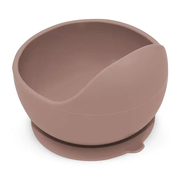 Petite&Mars Szilikon tál tapadókoronggal Take&Match Velvet Latte 6m+