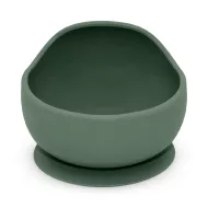   Petite&Mars Szilikon tál tapadókoronggal, Take&Match, Misty Green, 6 hó+