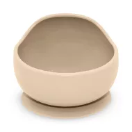  Petite&Mars Szilikon tál tapadókoronggal, Take&Match, Desert Sand, 6 hó+