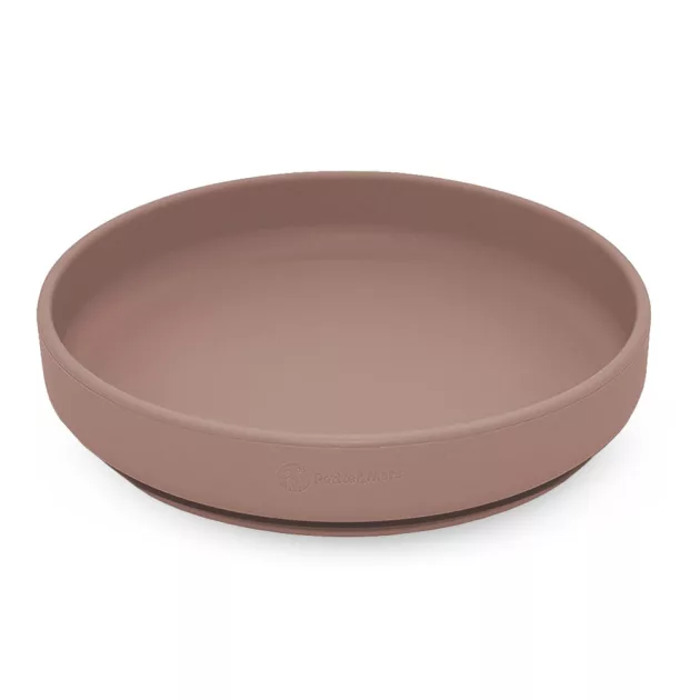 Petite&Mars Szilikon tányér tapadókoronggal Take&Match Velvet Latte 6m+