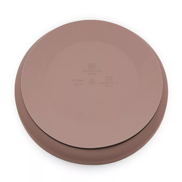 Petite&Mars Szilikon tányér tapadókoronggal Take&Match Velvet Latte 6m+