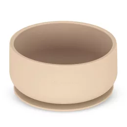 Petite&Mars Szilikon tál, Take&Match, Desert Sand, 6 hó+