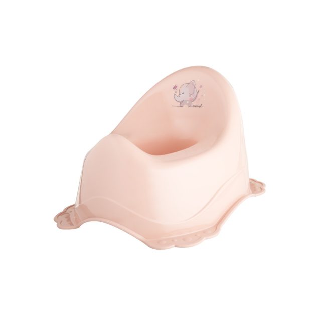 Maltex Csúszásmentes bili Elefánt Minimal - peach rose