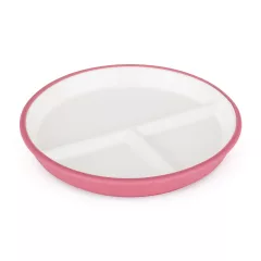   PETITE&MARS Kerámia tányér szilikon borítással Candy Pink