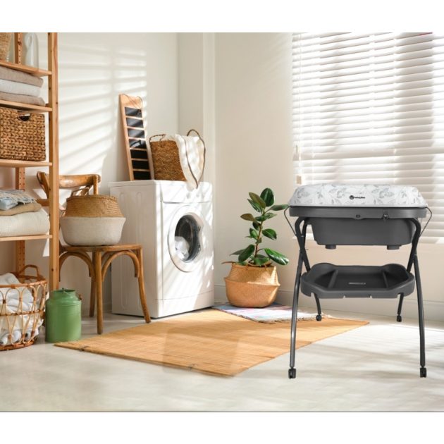 Petite & Mars Pelenkázó állvány káddal Spa 3in1 Grey