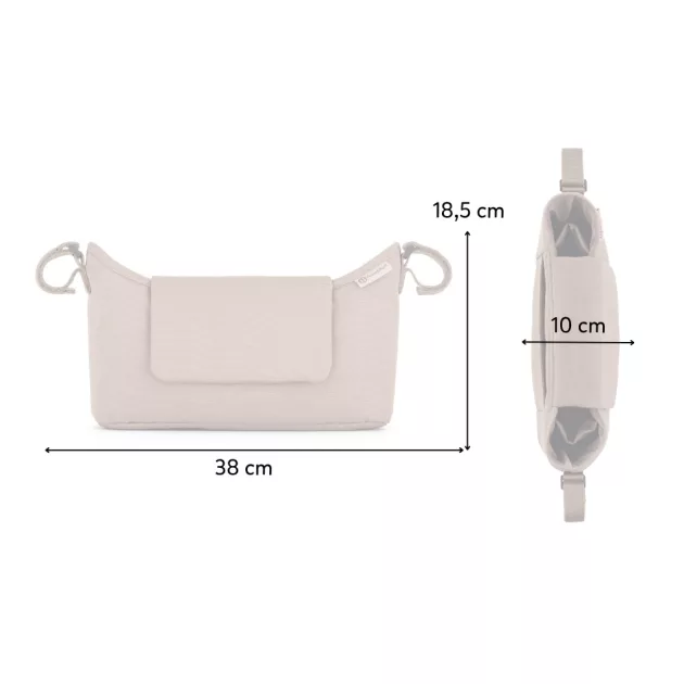 PETITE&MARS Rendszerező babakocsira Emma Beige