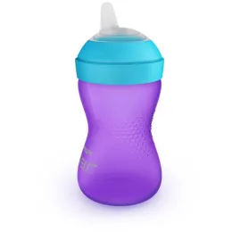   Avent SCF802/02 Puha harapásálló csőrös pohár 300 ml - lila