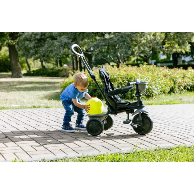 QPLAY Tricikli Cosy Grey, 10-72 hónap