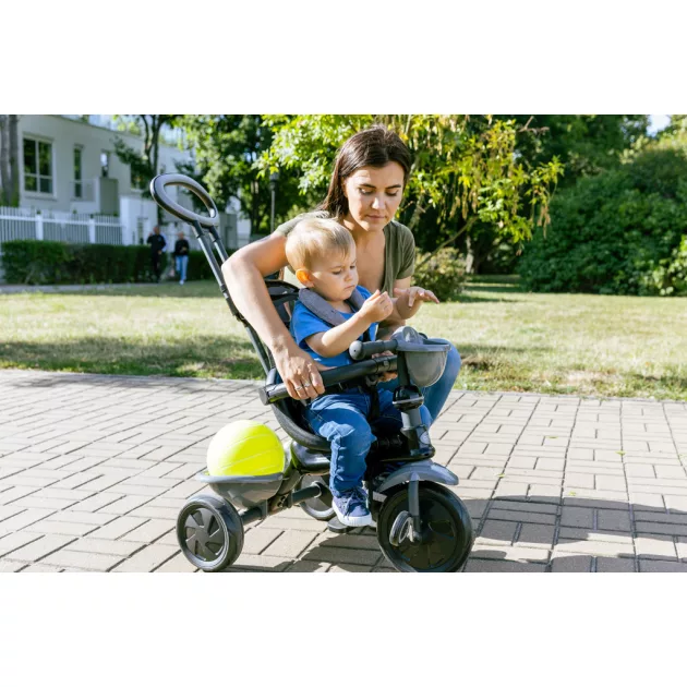 QPLAY Tricikli Cosy Grey, 10-72 hónap