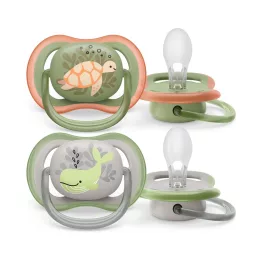   Avent SCF085/60 ultra air, 2 darab, mintás fiús játszócumi, 6-18 hó (tenger)