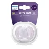 Avent SCF092/03 Ultrasoft premium, lila játszócumi, 0-6 hó, 1 db