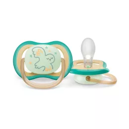   Avent SCF377/01 Ultra air, éjszakai játszócumi, 0-6 hó, 1 db