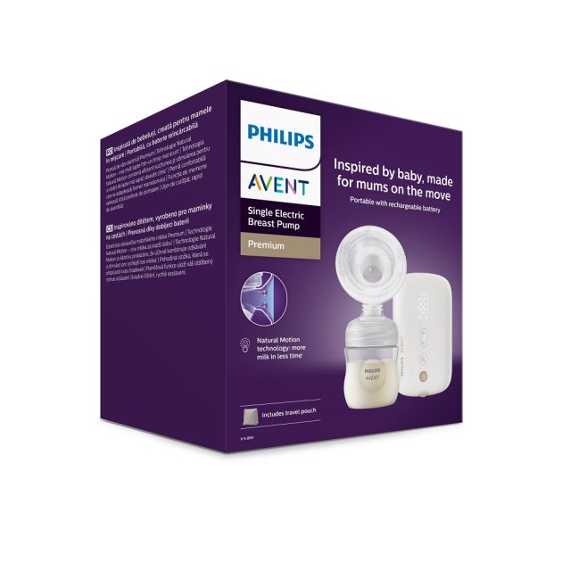 Philips AVENT Elektromos mellszívó, tölthető SCF396/31