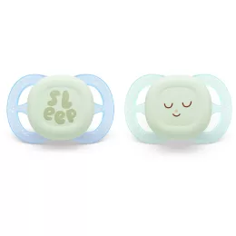   Philips AVENT SCF075/08 Játszócumi ultra start éjszakai 0-2hó 2 db - fiús