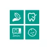 Philips AVENT SCF075/08 Játszócumi ultra start éjszakai 0-2hó 2 db - fiús