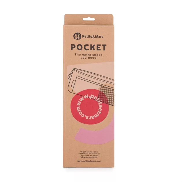 Petite&Mars Babakocsi szervező Pocket - Absolute Black