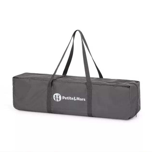 Petite&Mars Utazóágy Koot - Lite Dark Grey
