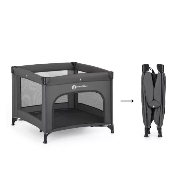 Petite&Mars Járóka Nook Urban Charcoal Grey