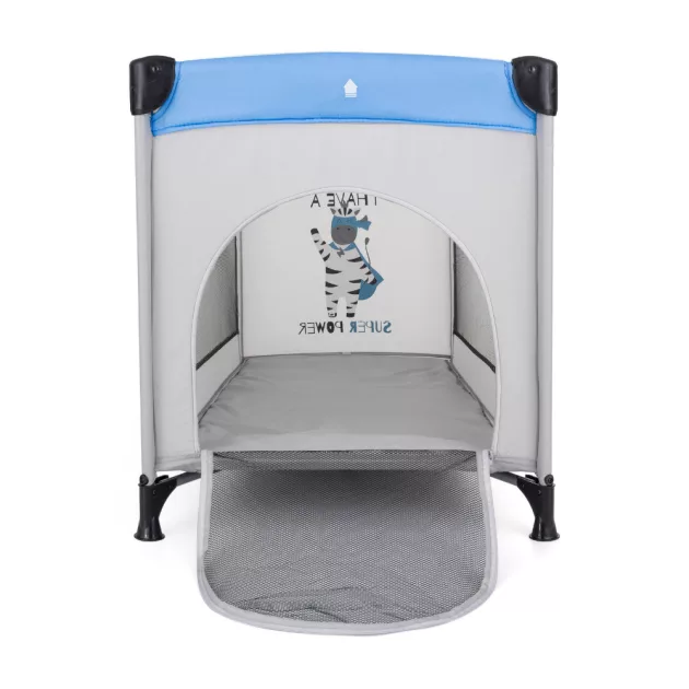 Petite&Mars Utazóágy Koot - Zebra Super Power