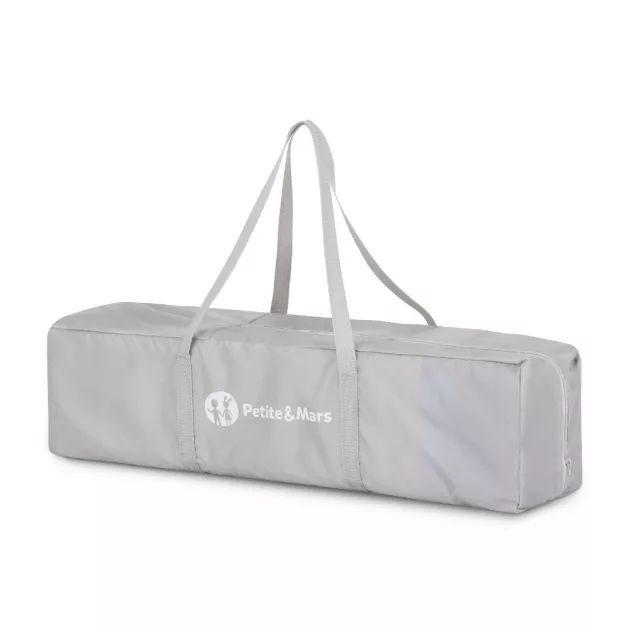 Petite&Mars Utazóágy Koot - Zebra Super Power