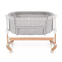   Petite&Mars Állítható gyerekágy ringató funkcióval Glory 2 az 1-ben - Mocha Beige