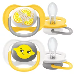   Avent SCF080/18 ultra air, 2 darab játszócumi, neutral, 6-18 hó