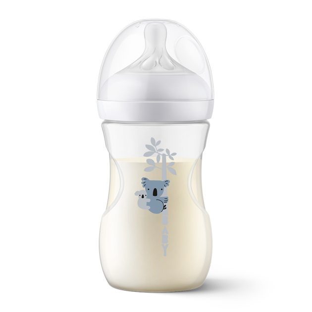 Avent SCY903/67 Natural Response cumisüveg 260 ml, 1hó+, koala