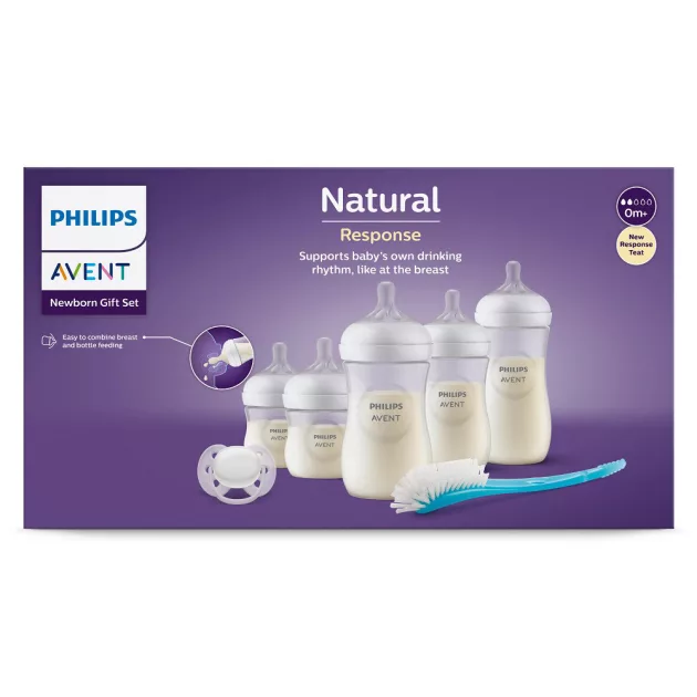 Avent Natural Response, újszülött ajándékcsomag, SCD838/12