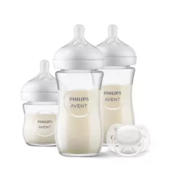   Philips AVENT Natural Response, újszülött ajándékcsomag, SCD878/11, üvegből készült