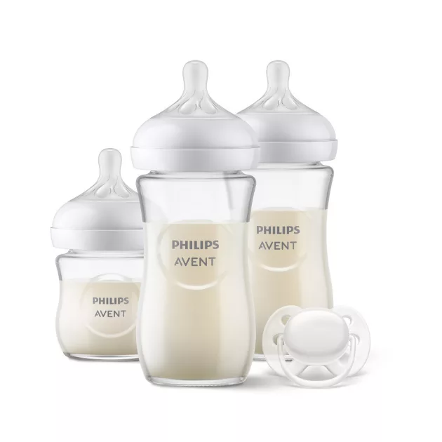 Philips AVENT Natural Response, újszülött ajándékcsomag, SCD878/11, üvegből készült