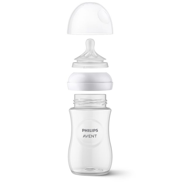 Philips AVENT SCY903/03 Natural Response cumisüveg 260 ml, 1hó+ 3db