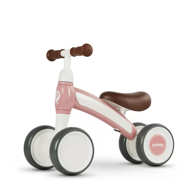 QPLAY Cutey futóbicikli 1-3 éves korig, 20 kg-ig - Pink