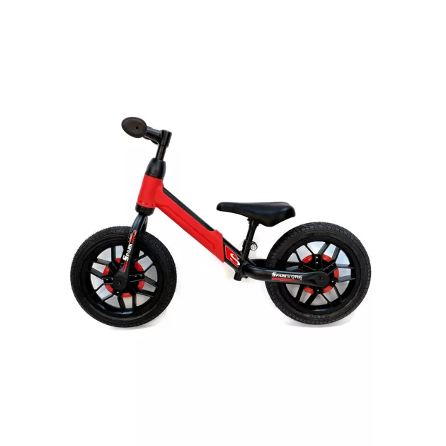 QPLAY Spark futóbicikli 3-6 éves korig, 30 kg-ig - Red