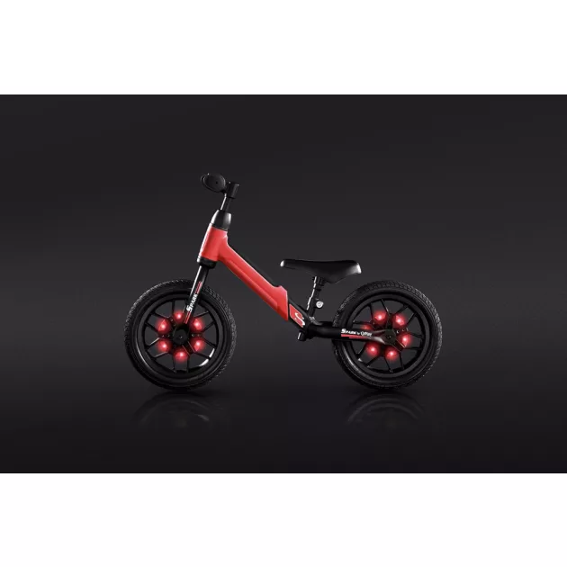 QPLAY Spark futóbicikli 3-6 éves korig, 30 kg-ig - Red