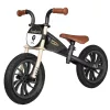 QPLAY futóbicikli Feduro Black/Golden, kor 3-6 év
