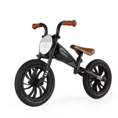 QPLAY Feduro futóbicikli 3-6 éves korig, 30 kg-ig - Black
