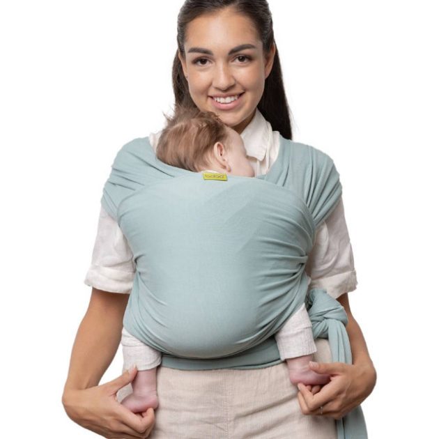 Boba Gyerekhordozó / Kendő Serenity Wrap - Sea Mist
