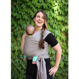 Boba Babahordozó/kendő, Wrap, Grey