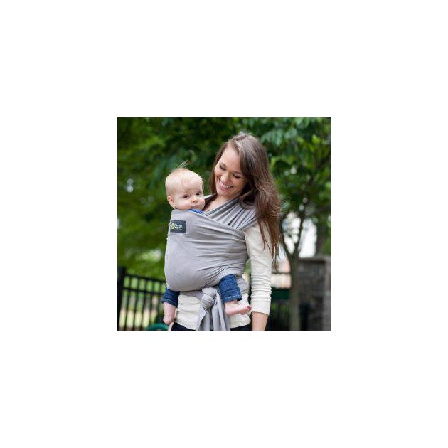 Boba Babahordozó/kendő, Wrap, Grey