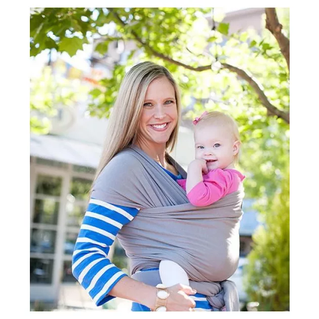 Boba Babahordozó/kendő, Wrap, Grey