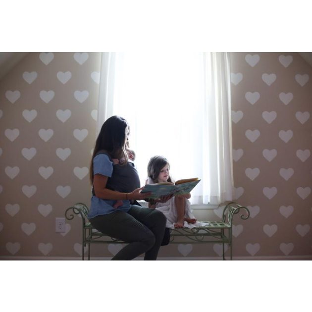 Boba Babahordozó/kendő, Wrap Organic, Dark Gray