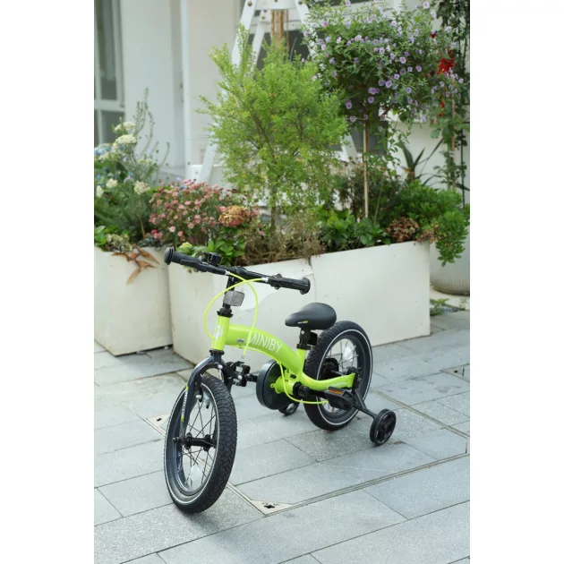 QPLAY Miniby 3in1 kerékpár Green, 2 - 8 év
