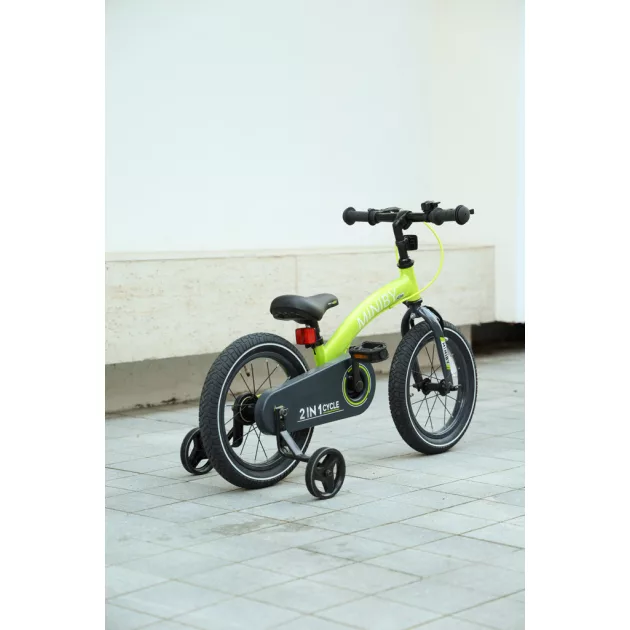 QPLAY Miniby 3in1 kerékpár Green, 2 - 8 év