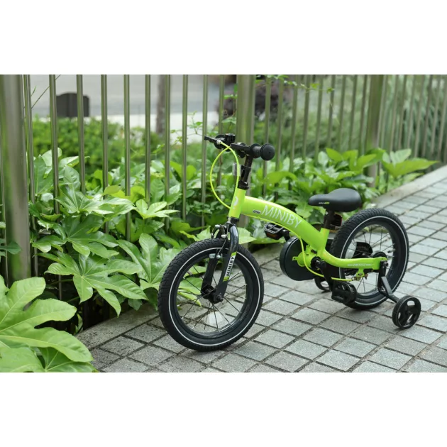 QPLAY Miniby 3in1 kerékpár Green, 2 - 8 év